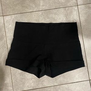 Spring Street Black Short Shorts
